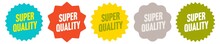 Super Quality Sale Sticker With Starburst Shape