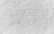 Gray Or White Plaster Wall Or Texture To Be Used As A Background