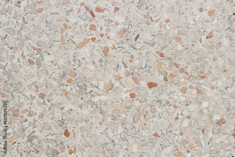 old white terrazzo floor texture background Stock Photo | Adobe Stock