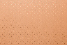 Brown Craft Cover Paper With Golden Spots Background