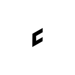 Letter style logo design in Cube.