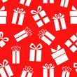 Gifts pattern seamless