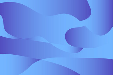 Illustration of an abstract background of blue shapes, full frame