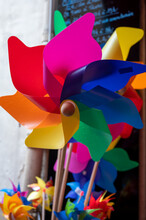 Colorful Rainbow Weather Vane From Plastic For Sale In Shop