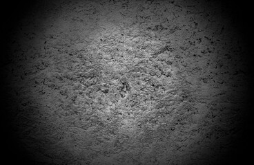 Old wall texture cement dark black gray  background abstract grey color design are light with white gradient background.