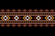 © Beautiful Dream - Geometric ethnic oriental seamless pattern traditional Design for background,carpet,wallpaper.clothing,wrapping,Batik fabric,Vector illustration.embroidery style - Sadu, sadou, sadow or sado