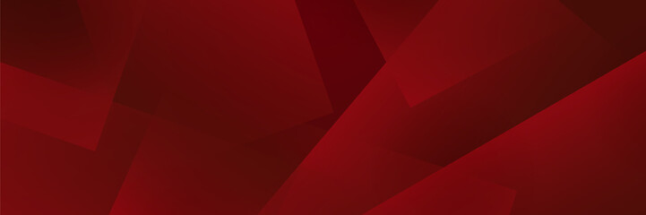 Wall Mural - red abstract banner background