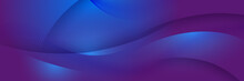 Blue And Purple Abstract Banner Background