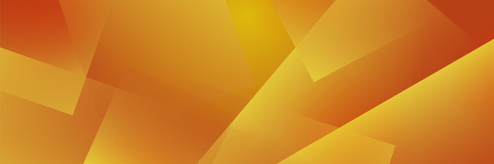 Orange abstract banner background