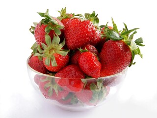 Wall Mural - red,sweet tasty strawberries as delicious dessert at spring