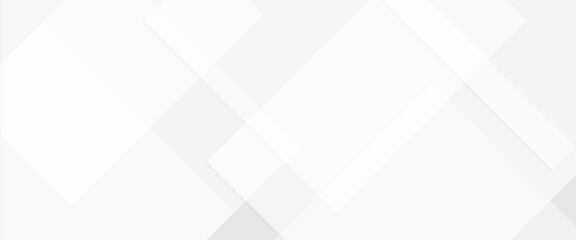 Wall Mural - abstract white background with diamond and triangle shapes layered in modern abstract pattern white 