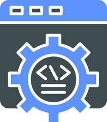 Vector Design Web Development Icon Style
