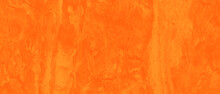 Abstract Painted Orange Or Yellow Color Texture, Creative And Stylist Orange Or Yellow Texture Background With Grunge Style, Beautiful Bright Yellow Or Orange Design Texture For Wallpaper And Design.