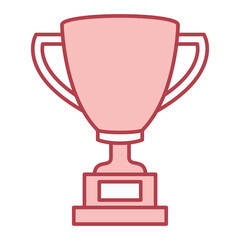 trophy icon design
