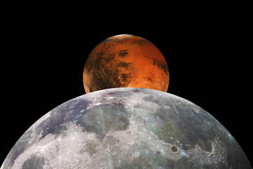 Wall Mural - mars/moon
