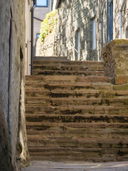 Wall Mural - Die Shetland-Inseln mit der Stadt Lerwick