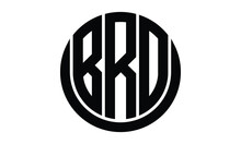 BRO Shield With Round Shape Logo Design Vector Template | Monogram Logo | Abstract Logo | Wordmark Logo | Lettermark Logo | Business Logo | Brand Logo | Flat Logo.