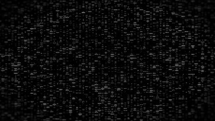 Wall Mural - big data digital business hitech background/ 4k animation of an abstract wallpaper big data business