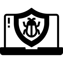 Antivirus Glyph Icon
