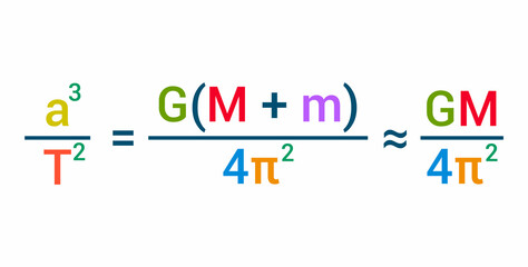 kepler's third law of planetary motion equation