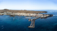 Corralejo Panorama Aerial View, Fuerteventura