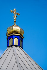 Wall Mural - Built at the beginning of the 19th century, the Orthodox Church of St. Dmitri Solunski in the village of Parcewo in Podlasie, Poland.