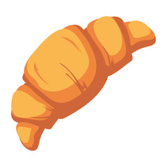 Sticker - baked croissant design