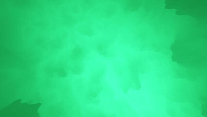 Poster - seamless looping 3d green blue blurred abstract organic form animation background.