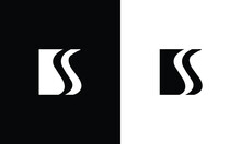 SS Letter Logo, S Logo Image Vector