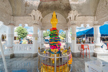 The City Pillar Shrine At Wat Ming Muang, Nan Province, Thailand