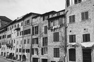 Wall Mural - Medieval Italian city of Siena