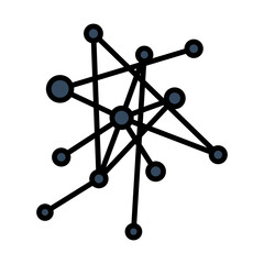 Sticker - Connection Net Icon