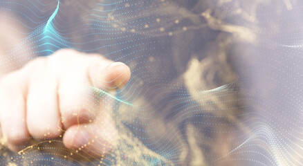 Global digital connections with technology