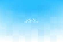 Vector Blue Abstract Background With Square Shape.