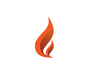 Wall Mural - Fire logo design