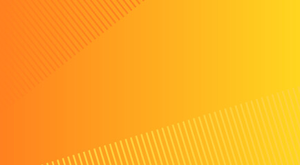 Wall Mural - orange and yellow ombre abstract gradient summer background with stripes pattern.