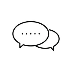 Wall Mural - Communication isolated icon design template