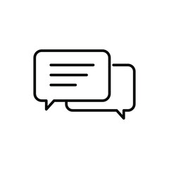 Wall Mural - Communication isolated icon design template