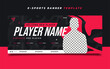 © Akito Studio - Esports Gaming Banner Template with Logo for Social Media