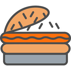 Sticker - Burger Icon 