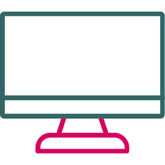 Sticker - Monitor Icon 