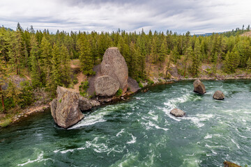 Bowl and Pitcher at Riverside State Park, Nine Mile Falls, Washington.