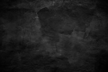 Paint Spots Wall. Black Texture. Stone Background. Dark Marble. Rock Texture. Rock Surface With Cracks. Rock Pile. Grunge Rough Structure. Abstract Texture.