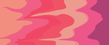 Abstract Wavy Pink Pattern