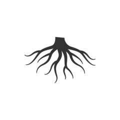 Wall Mural - root logo icon design vector