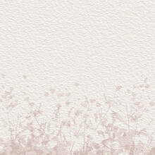 Delicate Watercolor Botanical Digital Paper Floral Background In Soft Basic Nude Beige Tones