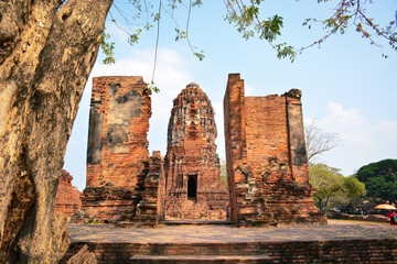 Wall Mural - temple si sanphet city