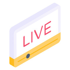 Canvas Print - Live Streaming 