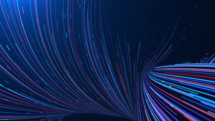 High speed line abstract technology background digital fiber hi tech concept	
