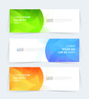 © ttae - Geometric banner design with Vector presentation template.